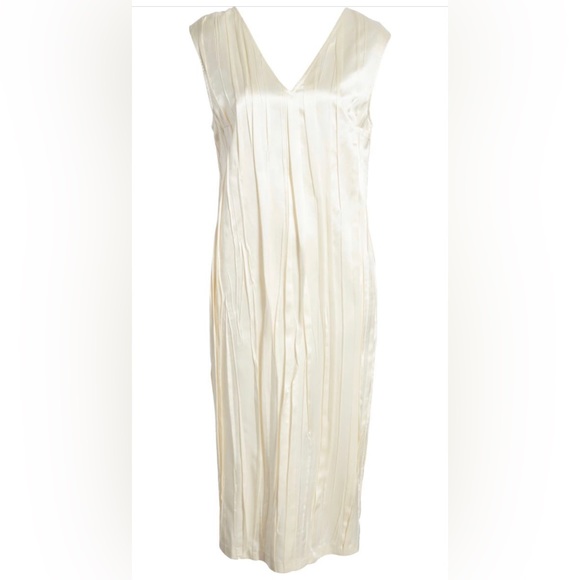 RENTRAYAGE SILK DRESS - Picture 1 of 11